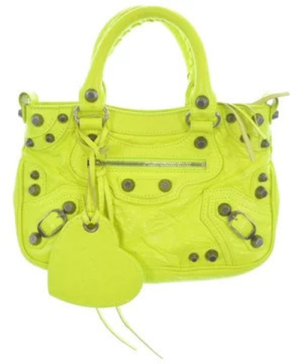 Balenciaga Shoulder bag Lime green